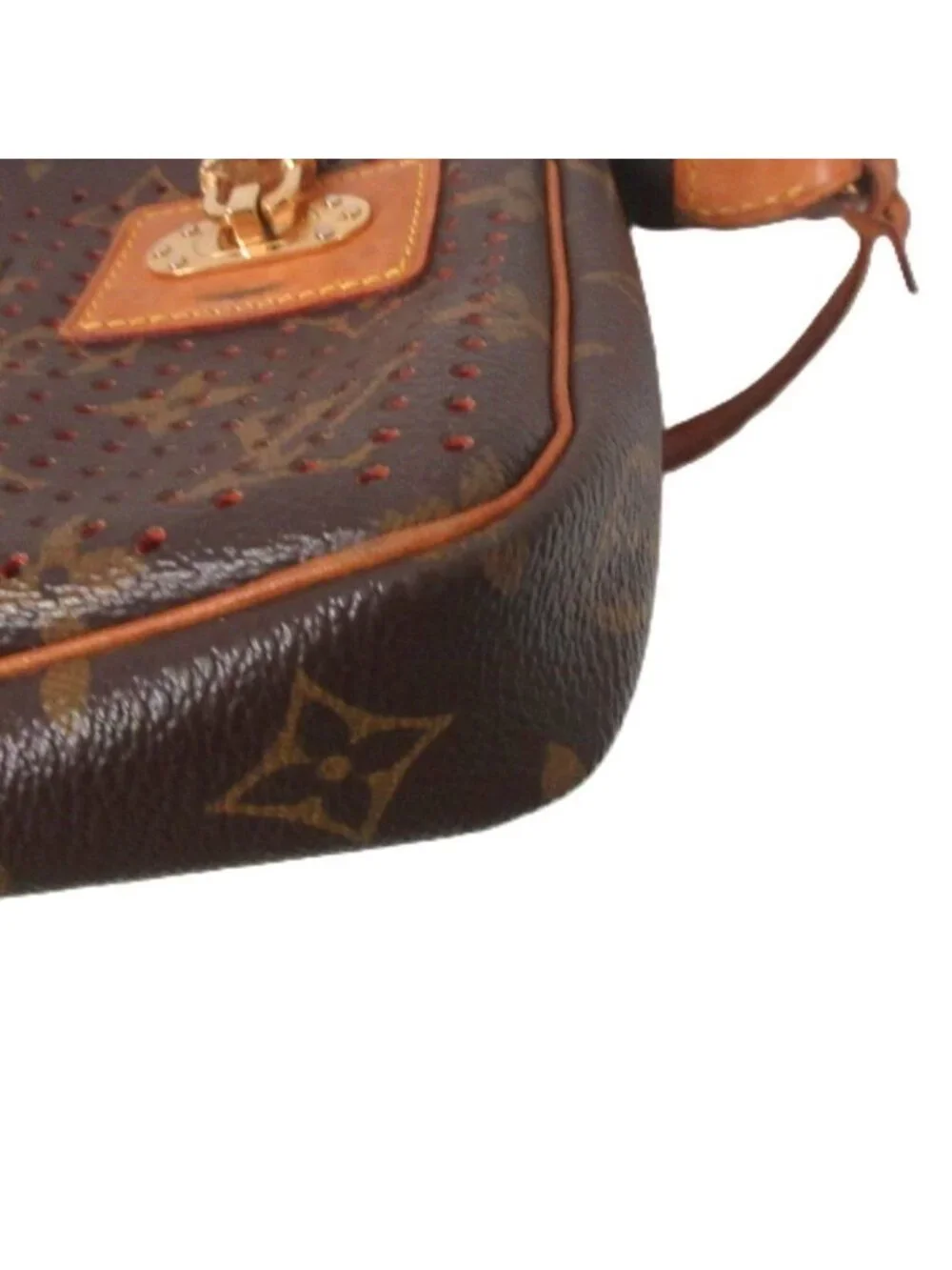 Louis Vuitton Monogram Perfo Pochette Soir Pouch